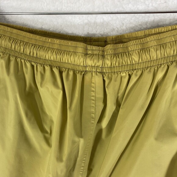 LL Bean Pants Mens Size XL Yellow Gold Lightweight Water Resistant Nylon Lined - Picture 8 of 16